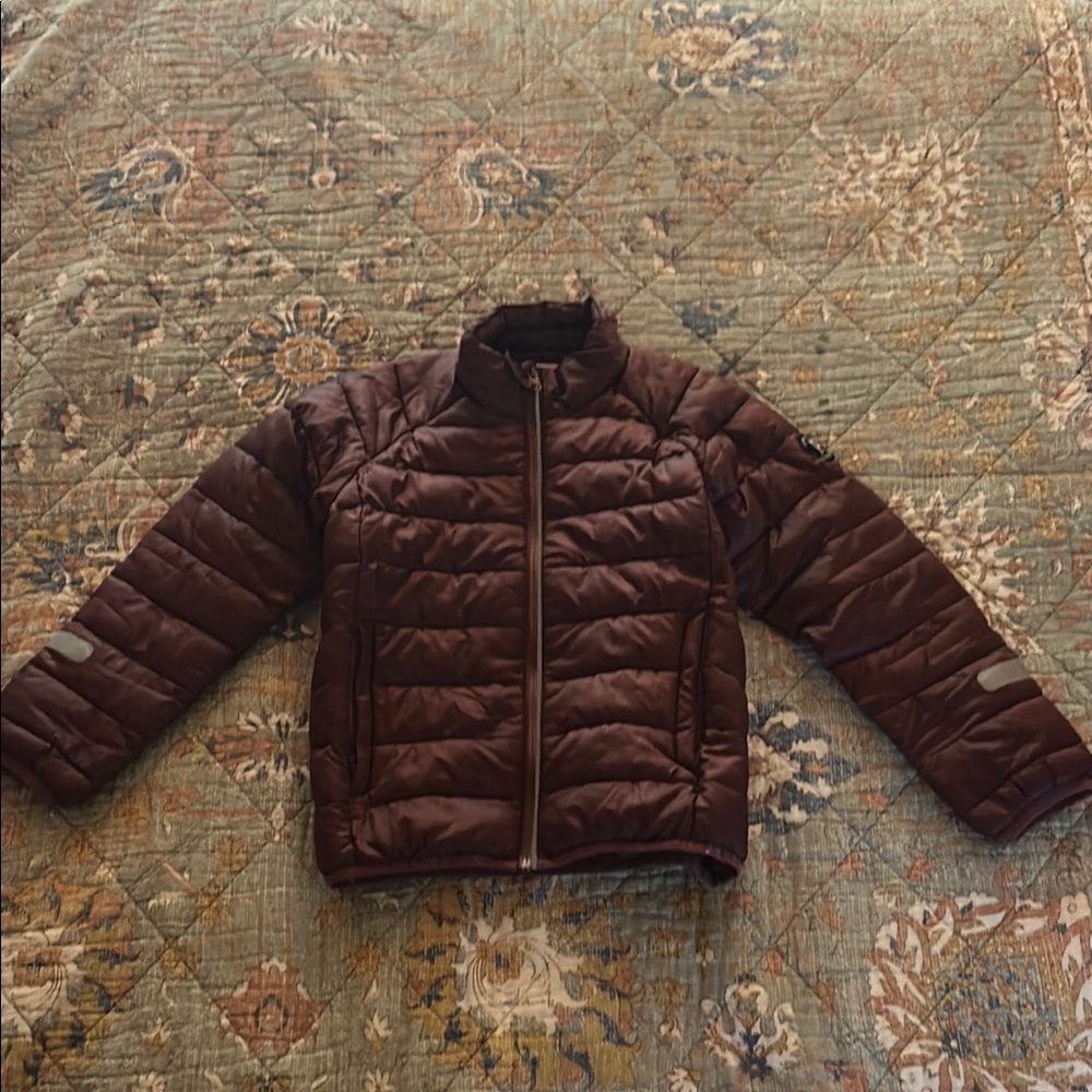 Polarn O. Pyret Red Puffer Jacket